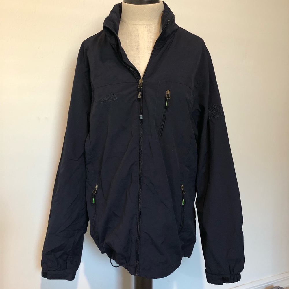 Outdoor Sela Navy Windbreaker Jacket